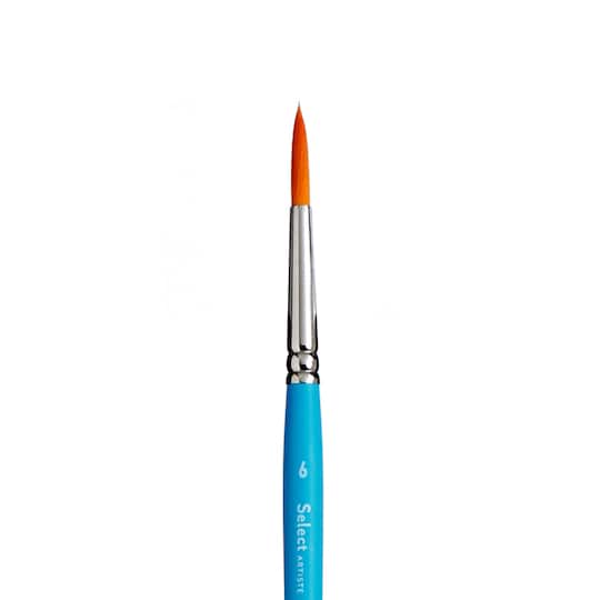 Michaels, Princeton™ Select™ Artiste Series 3750 Short Handle Round Brush – Category: Multi-Purpose